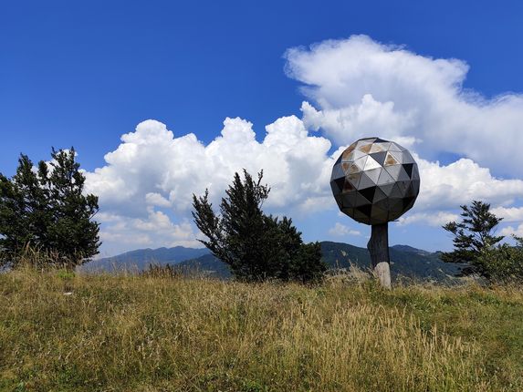 . Forma viva sculpture colony on Sinji Vrh. &copy;Photo: Blaž Kosovel