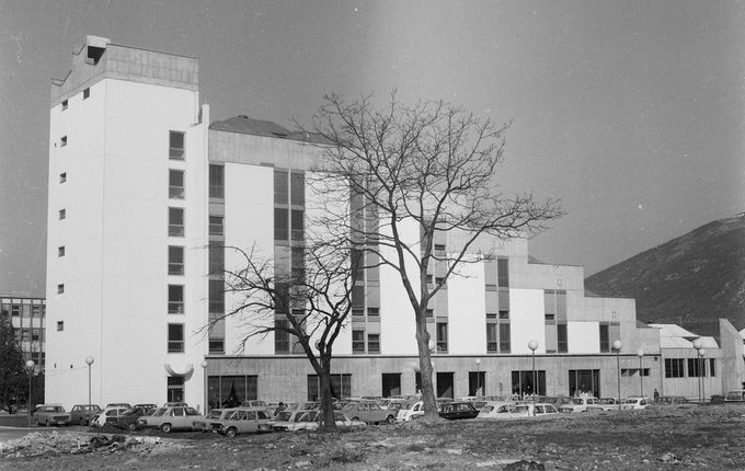 . Hotel, recreational and entertainment complex Argonavti, late 1970s. &copy;Photo Pavšič, kept by the Goriški muzej Kromberk - Nova Gorica.