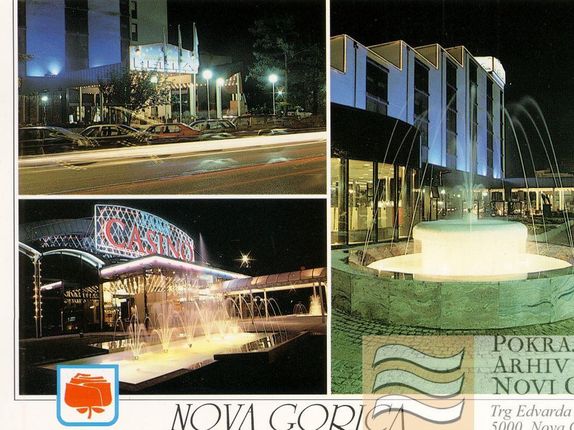 .  &copy;From the collection of Regional Archive in Nova Gorica - PANG 667 Zbirke razglednic krajev Nova Gorica, 1997