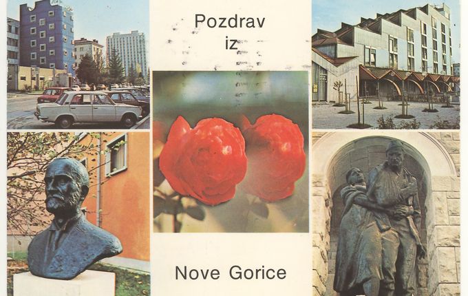 Vir razglednice: Pokrajinski arhiv Nova Gorica.  
