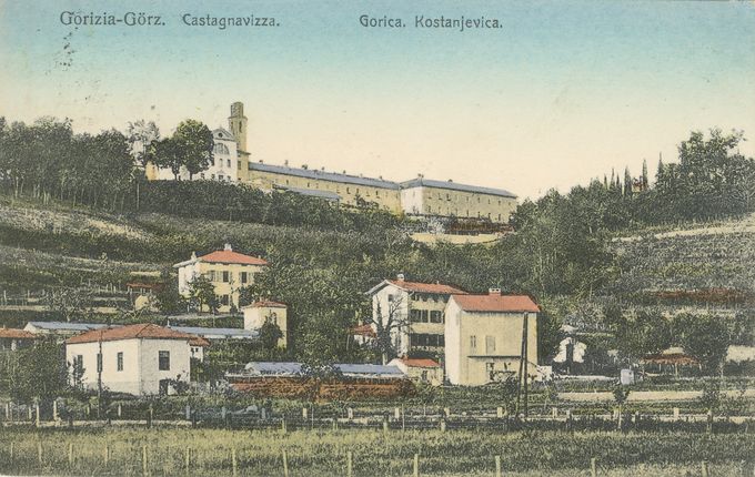 Vir razglednice: Pokrajinski arhiv Nova Gorica.  