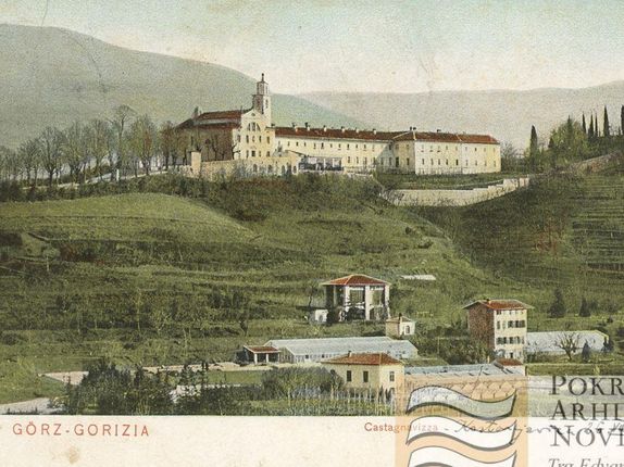 . 1907. &copy;Postcard from the collection of Regional Archive in Nova Gorica (Pokrajinski arhiv v Novi Gorici)  - PANG 667 Zbirke razglednic krajev Nova Gorica Kostanjevica 1301