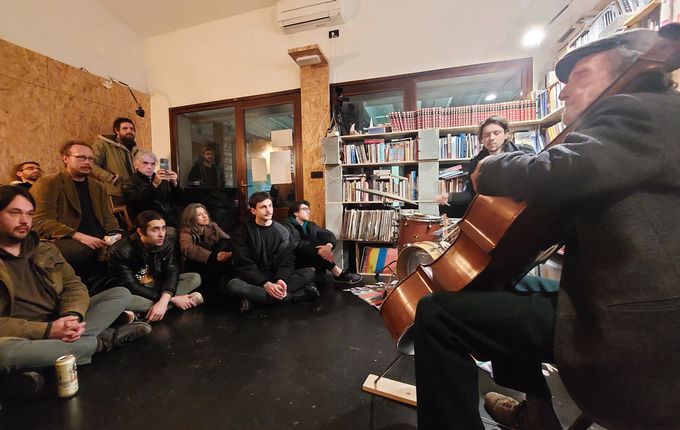 Koncert v Carinarnici. Foto: Društvo humanistov Goriške.  