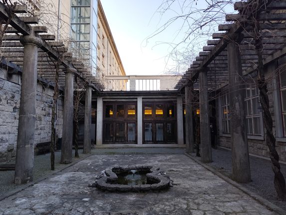 . Municipality atrium. &copy;Photo: Blaž Kosovel
