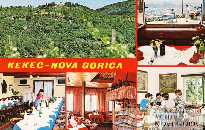 .  &copy;Postcard from the collection of Regional Archive in Nova Gorica - PANG 667 Zbirke razglednic krajev - Kekec, sent in 1981