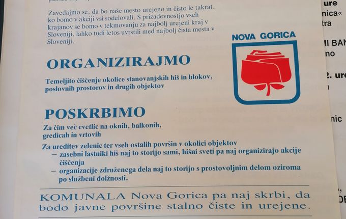 Hrani Pokrajinski arhiv Nova Gorica..  