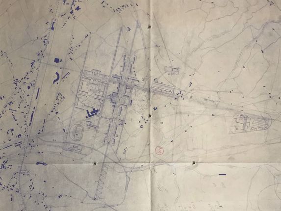 Edvard Ravnikar: alternative design of the town. Source: Museum of Architecture and Design, Ljubljana.  